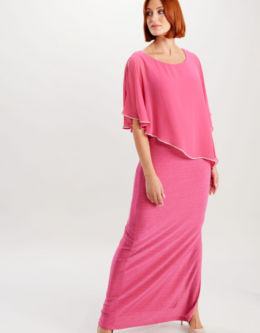 Robes soirées cocktails  Frank Lyman corail/rose 