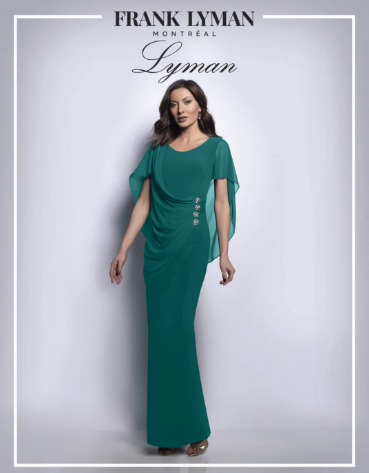 Robes soirées cocktails  Frank Lyman Robe vert sapin  