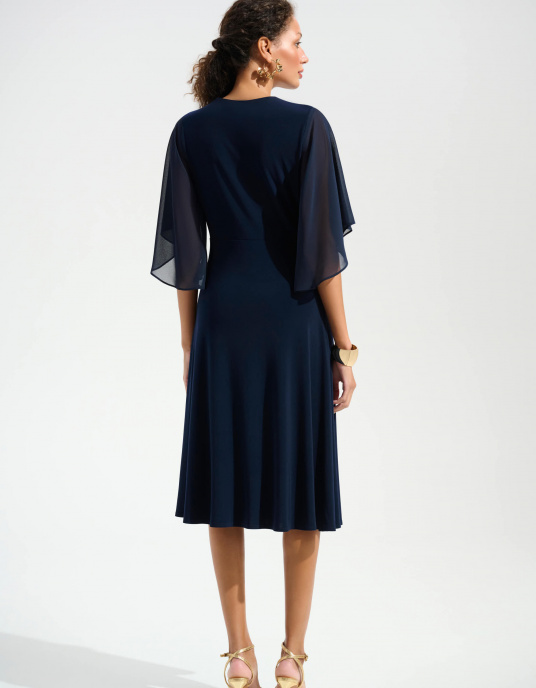 Robes soirées cocktails  Ribkoff 261710 Robe portefeuille mi-longue 