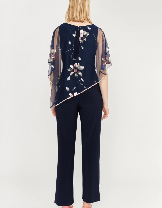 Robes soirées cocktails  Frank Lyman combinaison marine  