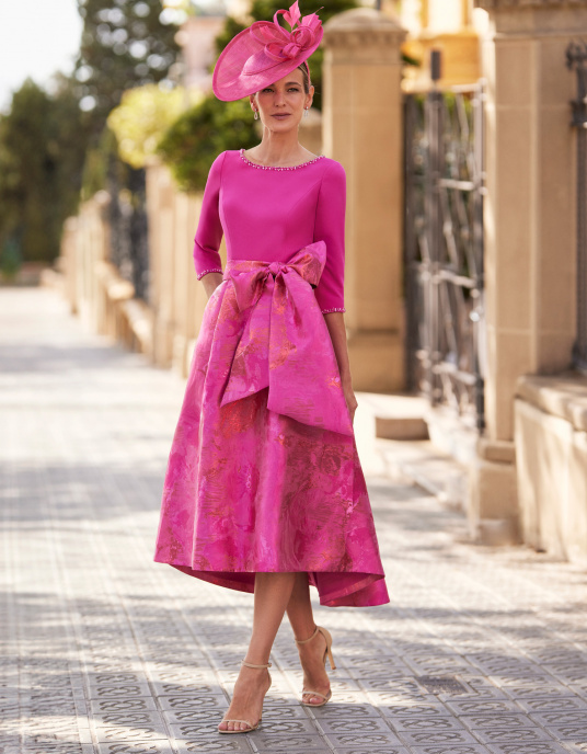 Robes soirées cocktails  Marfil 8GN1 