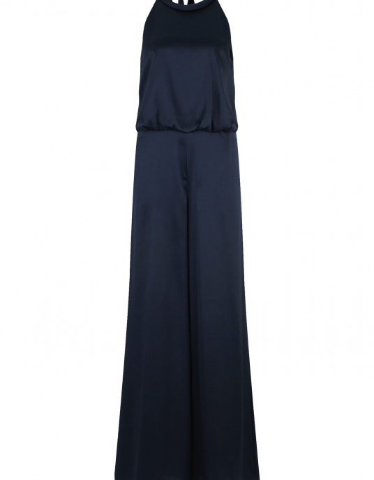 Robes soirées cocktails  Nicole Couture combinaison marine  