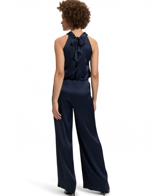 Robes soirées cocktails  Nicole Couture combinaison marine  