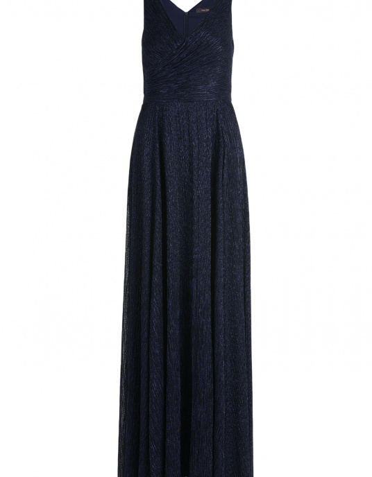 Robes soirées cocktails  Nicole Couture Robe bleu marine 4819 