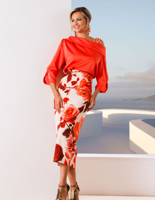 Robes soirées cocktails  Linea Raffaelli 251-055-01 
