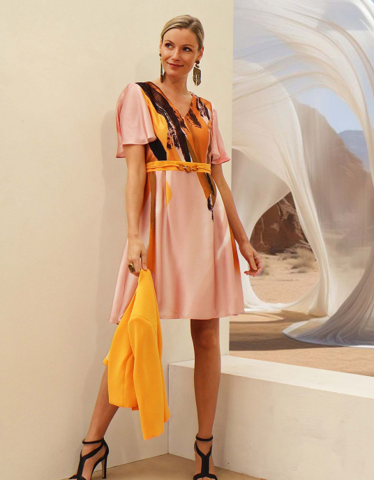 Robes soirées cocktails  Linea Raffaelli 251-041-01 